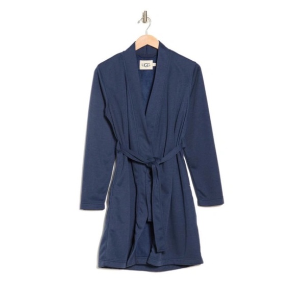 UGG Cynthiana Robe Navy Dark Sky Size Large NEW - Picture 2 of 2